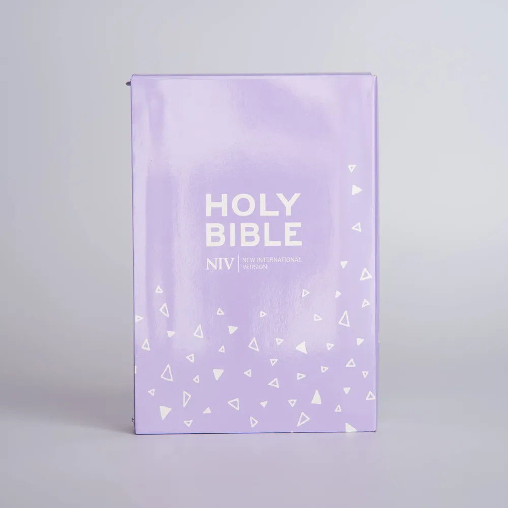 Anglais, Bible NIV Pocket Lilac Soft tone with zip