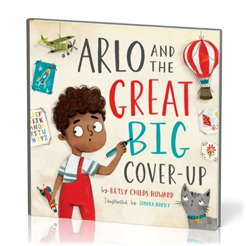 Arlo and the great big cover-up