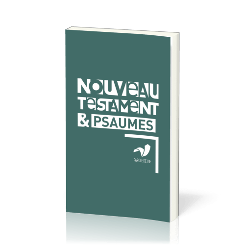 Nouveau Testament et Psaumes - Parole de vie, broché blanc et lettres hébreux