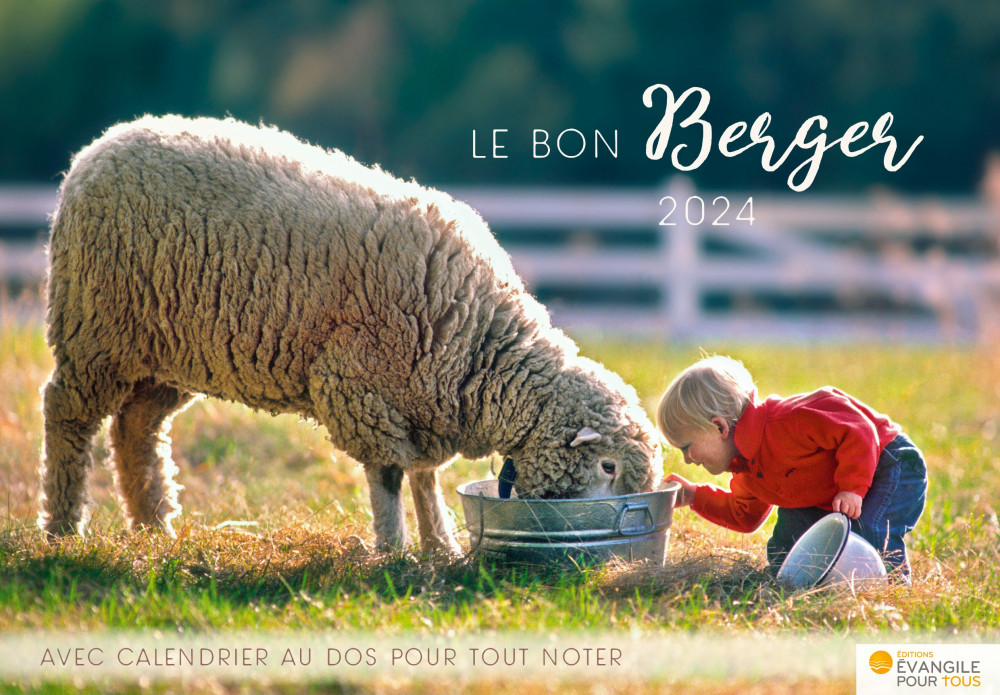Calendrier Le Bon Berger - cartes postales