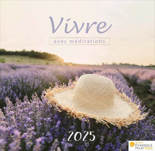 Calendrier Vivre - cartes postales avec méditations