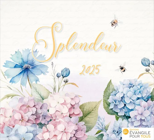 Calendrier Splendeur - de table