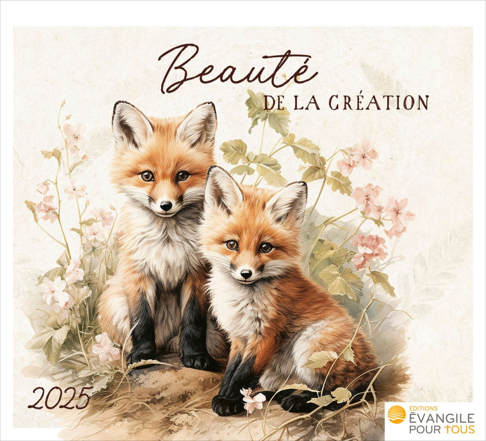 Calendrier Beauté de la création  - de table