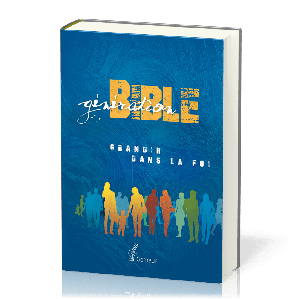 Bible du Semeur 2015 Génération rigide bleu couv. illustrée