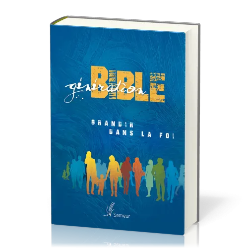 Bible du Semeur 2015 Génération rigide bleu couv. illustrée