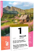 Calendrier Bonne Semence Français bloc & plaque