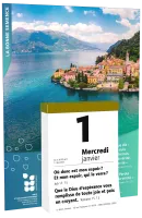 Calendrier Bonne Semence Français bloc & plaque