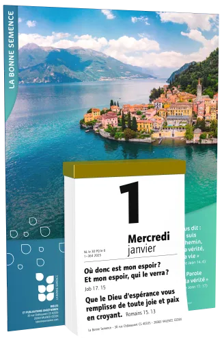 Calendrier Bonne Semence Français bloc & plaque