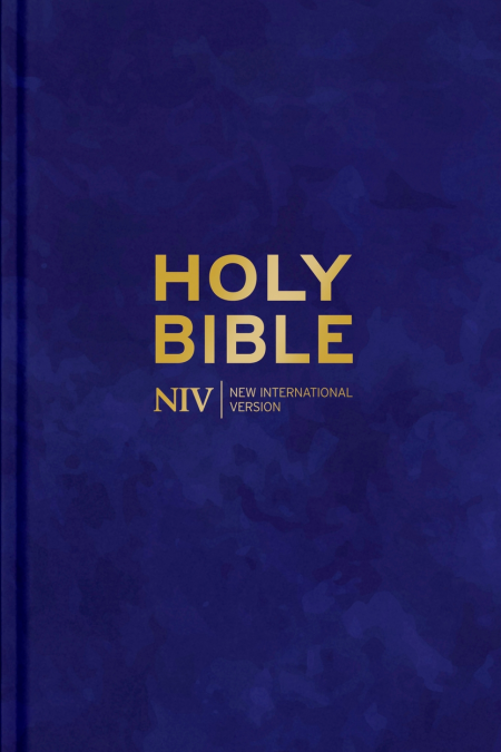 Anglais, Bible NIV Larger print personal velvet Bible