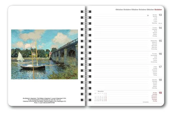 Agenda Claude Monet