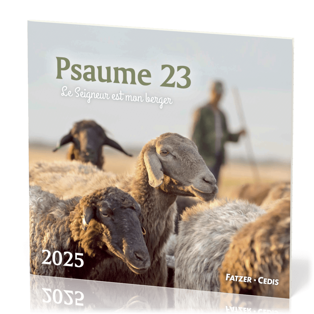 Calendrier Psaume 23 - grand format