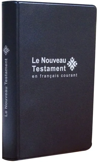 Nouveau Testament français courant souple bleu - illustré par Annie Valloton