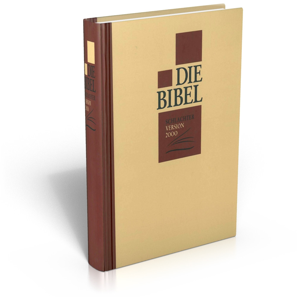 Bible schlachter 2000 classique - Beige relié