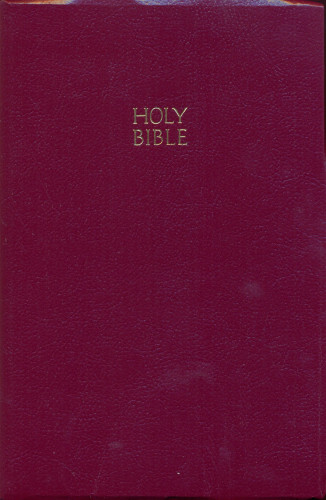 ANGLAIS, HOLY BIBLE, GROS CARACTERES
