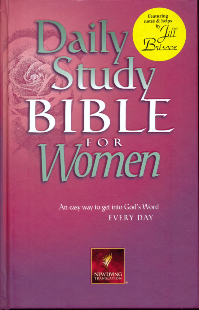 BIBLE ANGL. NLT DAILY STUDY BIBLE FOR WOMEN RIGIDE
