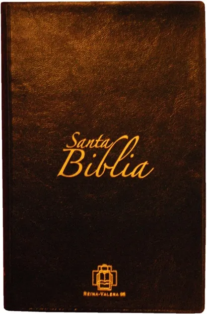 ESPAGNOL BIBLE REINA-VALERA RVR95 062 VINYLE SOUPLE BLEUE