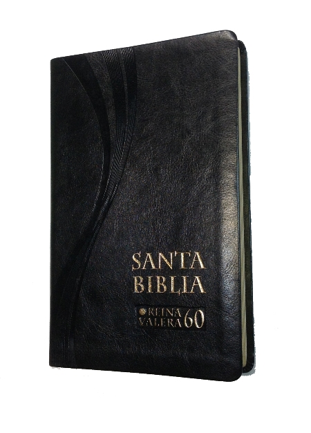 ESPAGNOL, BIBLE ECONOMIQUE, RVR 1960, SIMILI NOIR, TR. DOREE, RVR 065E