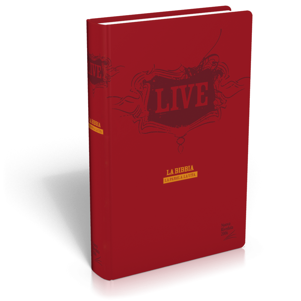 Italien - Bible - Live - Nuova Riveduta 2006 - souple rouge