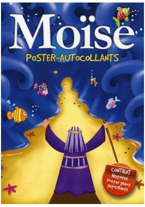 MOISE - POSTER AUTOCOLLANTS