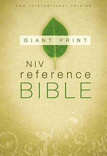 Anglais, Bible NIV, giant print