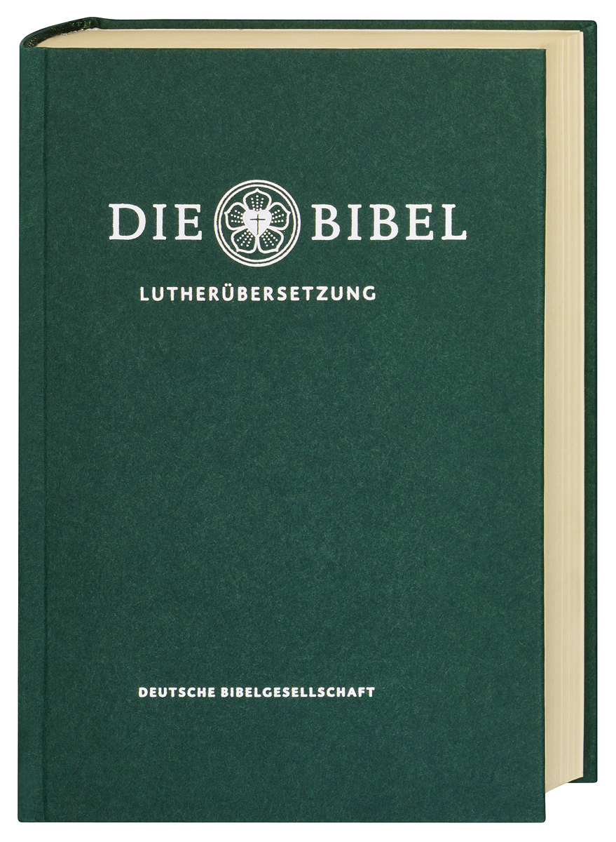 Allemand, Bible Luther revidiert 2017 - Taschenausgabe hardcover grün