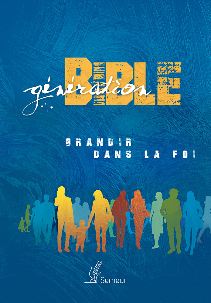 Bible du Semeur 2015 Génération rigide bleu couv. illustrée