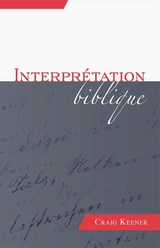 INTERPRETATION BIBLIQUE