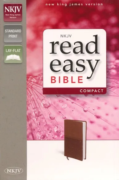 ANGLAIS, BIBLE NKJV READ EASY COMPACT