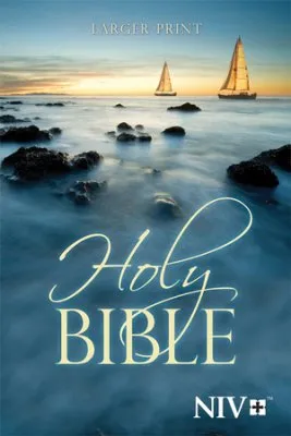 ANGLAIS, BIBLE, NIV GROS CARACTERES
