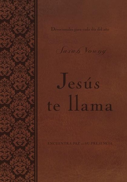 JESUS TE LLAMA- RELIE EN SIMILICUIR BRUN