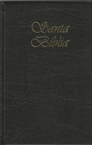 ESPAGNOL BIBLE RVR063E, REINA VALERA RIGIDE NOIRE