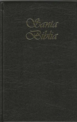 ESPAGNOL BIBLE RVR063E, REINA VALERA RIGIDE NOIRE