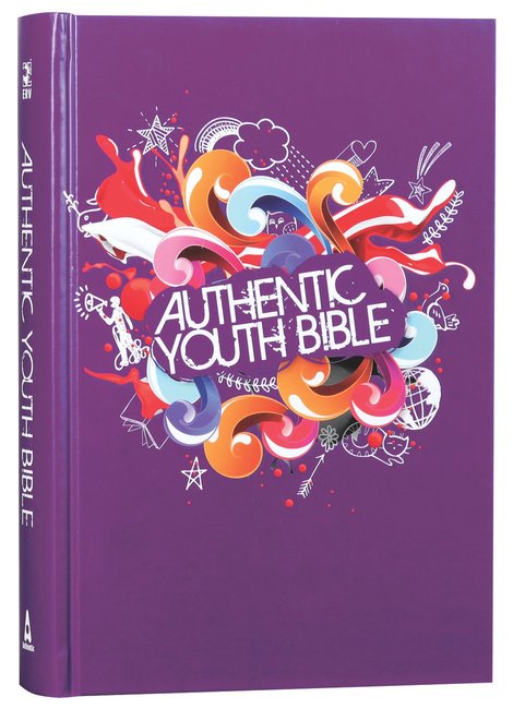 Anglais, Bible ERV Authentic Youth Bible - purple