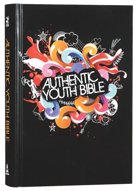 Anglais, Bible ERV Authentic Youth Bible - black
