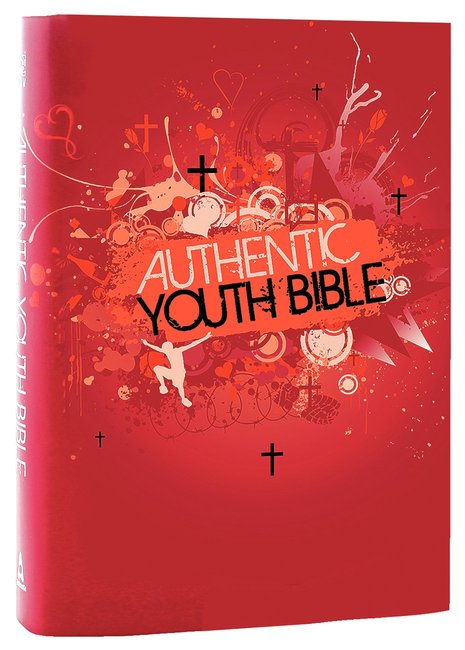 Anglais, Bible ERV Authentic Youth Bible - red