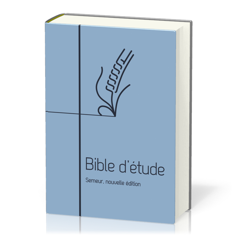 Bible d'étude Semeur 2015 souple bleu