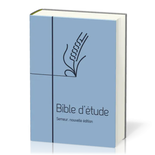 Bible d'étude Semeur 2015 souple bleu