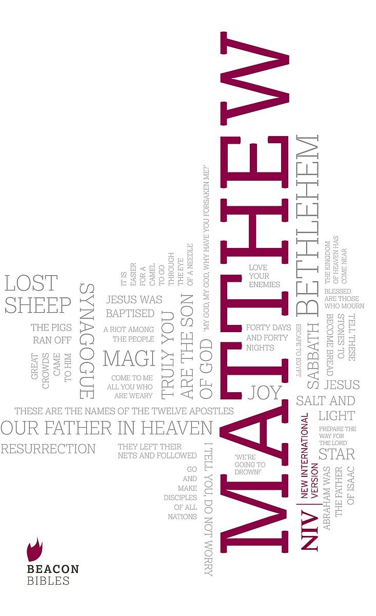 Anglais, NIV Gospel of Matthew