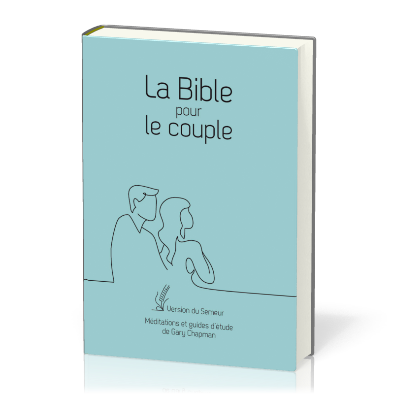 Bible du Semeur 2015 pour le couple, souple bleu