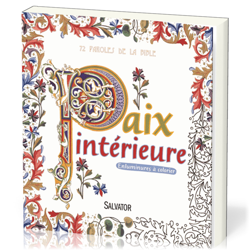 Paix intérieure (La) - 70 enluminures de versets à colorier