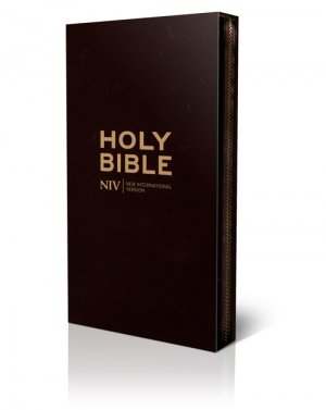 Anglais, Bible NIV - chocolate bonded leather Bible