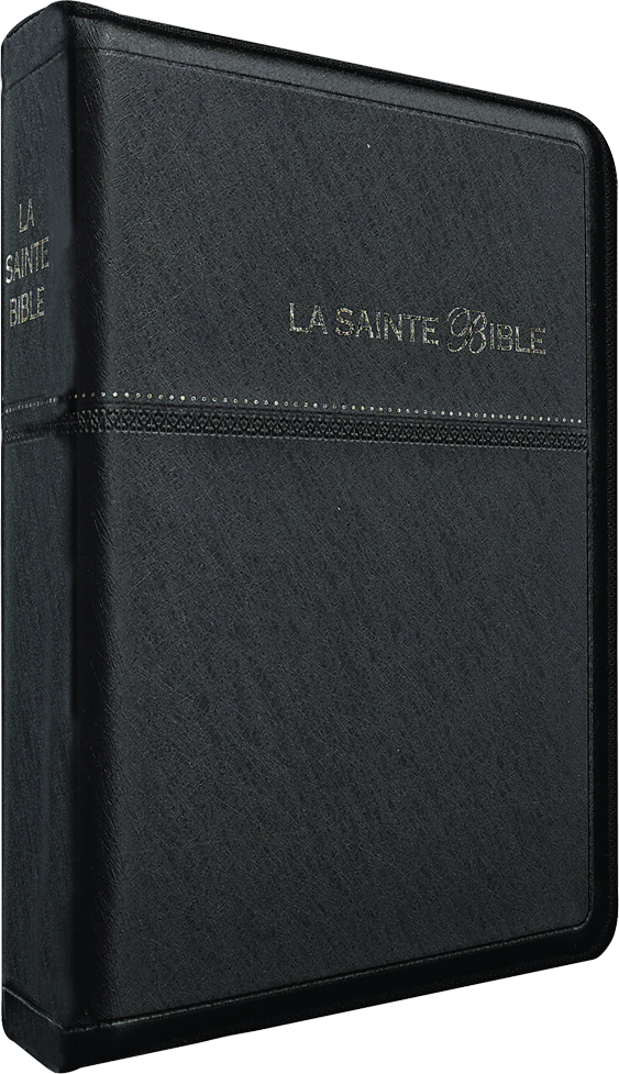 Bible Segond 1910 compact onglets ferm. éclair