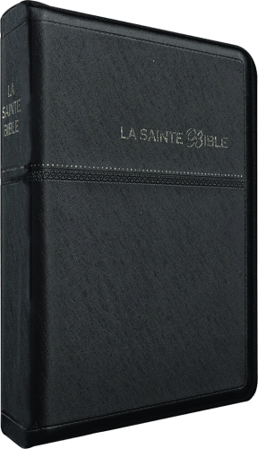 Bible Segond 1910 compact onglets ferm. éclair