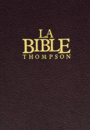 Bible Thompson version Colombe - Couverture rigide - Paroles de Jésus en rouge