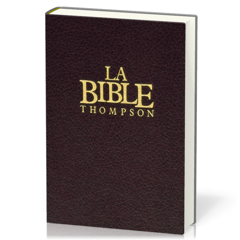 Bible Thompson version Colombe - Couverture rigide - Paroles de Jésus en rouge