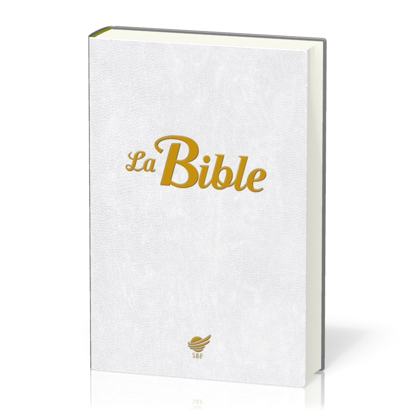 Bible Segond 1910 souple blanc compact