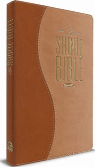 Bible Segond Esaïe 55 souple duo caramel tranche or 889