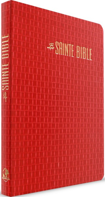 Bible Segond Esaïe 55 souple similicuir rouge Texas 896