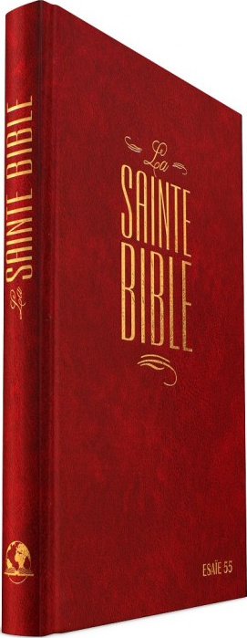 Bible Segond Esaïe 55 rigide similicuir bordeaux 252