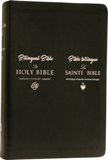 Bible bilingue - anglais/français - EST/colombe 1978